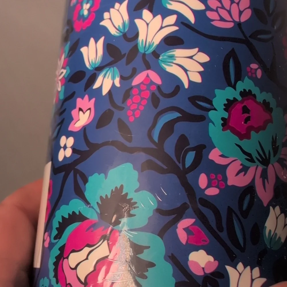Vera Bradley X Staples Set of 3 Pen Cups & Magnetic Note Pad Sets in Bloom Berry